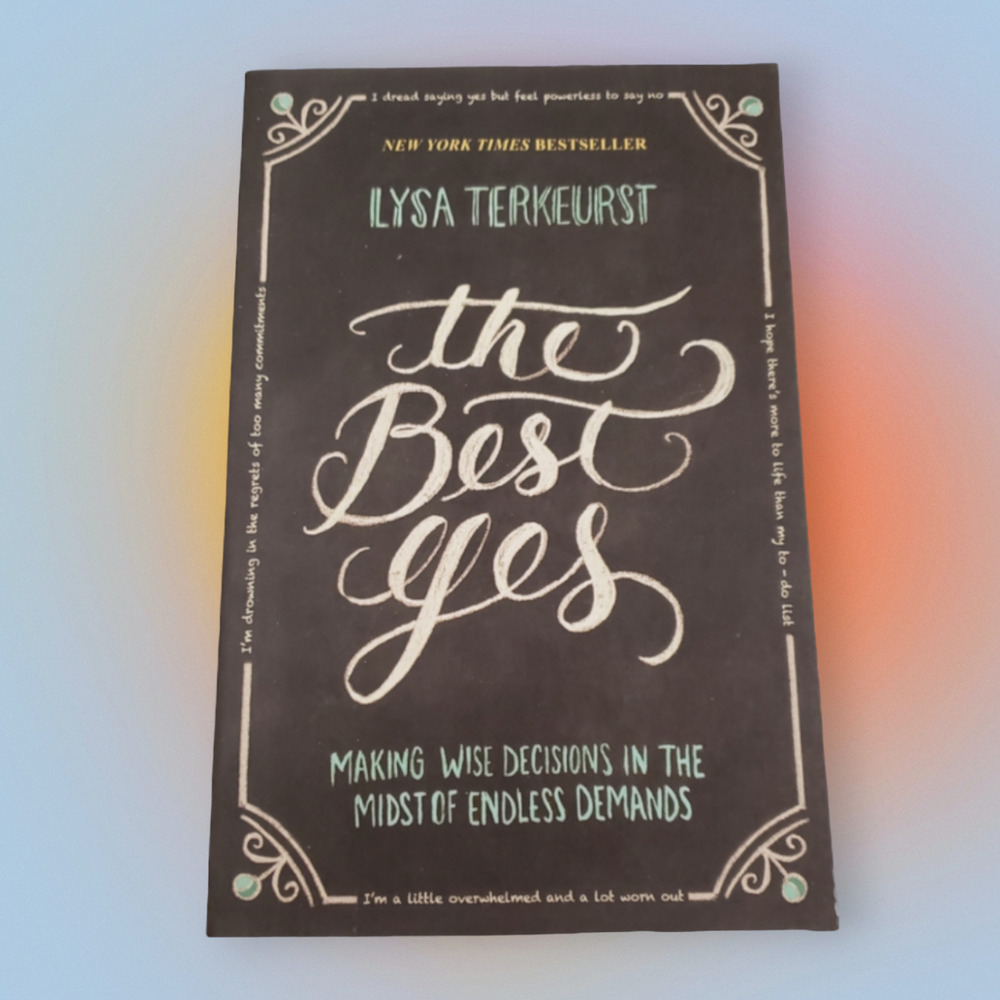 3/$12 The Best Yes Lysa Terkeurst Paperback Book